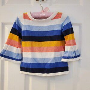 colorful striped sweater